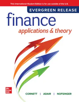 Cornett / Adair / Nofsinger |  Finance: Applications and Theory: 2025 Release ISE | Buch |  Sack Fachmedien