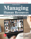 Cascio |  Managing Human Resources ISE | Buch |  Sack Fachmedien