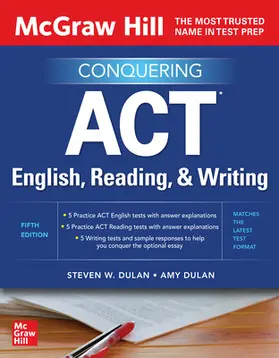 Dulan |  McGraw Hill Conquering ACT English, Reading, and Writing, Fifth Edition | Buch |  Sack Fachmedien