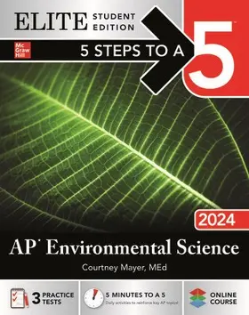Mayer |  5 Steps to a 5: AP Environmental Science 2024 Elite Student Edition | Buch |  Sack Fachmedien
