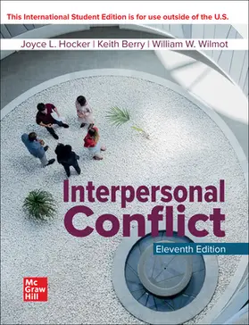 Hocker / Berry / Wilmot |  Interpersonal Conflict ISE | Buch |  Sack Fachmedien