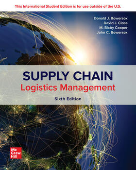 Bowersox / Closs / Cooper | Supply Chain Logistics Management ISE | Buch | 978-1-266-13495-1 | sack.de