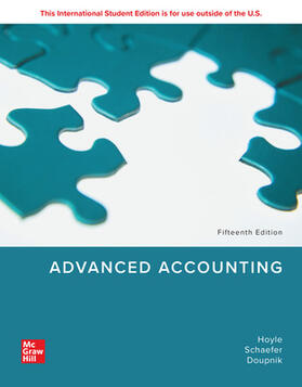Hoyle / Schaefer / Doupnik |  Advanced Accounting ISE | Buch |  Sack Fachmedien