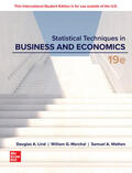 Lind / Wathen / Marchal |  Statistical Techniques in Business and Economics ISE | Buch |  Sack Fachmedien