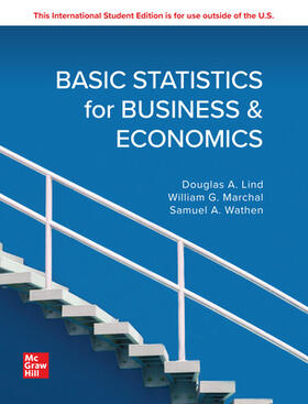 Lind / Wathen / Marchal |  Basic Statistics in Business and Economics: 2024 Release ISE | Buch |  Sack Fachmedien