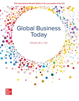 Hill |  Global Business Today: 2024 Release ISE | Buch |  Sack Fachmedien