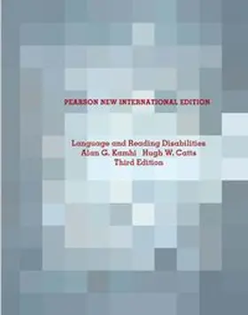 Kamhi / Catts |  Language and Reading Disabilities | Buch |  Sack Fachmedien