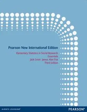 Levin / Fox |  Elementary Statistics in Social Research: Essentials | Buch |  Sack Fachmedien