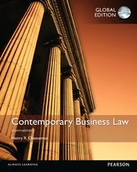 Cheeseman | Contemporary Business Law, Global Edition | Buch | 978-1-292-05935-8 | www.sack.de