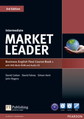 Cotton / Falvey / Kent |  Market Leader Intermediate Flexi Course Book 1 Pack | Buch |  Sack Fachmedien