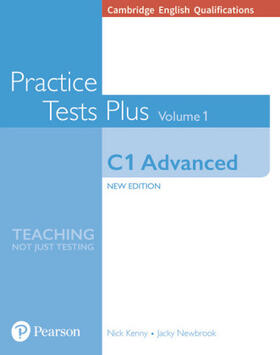 Newbrook / Kenny |  Cambridge English Qualifications: C1 Advanced Practice Tests Plus Volume 1 | Buch |  Sack Fachmedien