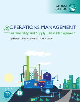 Render / Munson / Heizer | Operations Management: Sustainability and Supply Chain Management, Global Edition | Buch | 978-1-292-29503-9 | sack.de