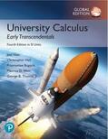 Heil / Thomas / Hass |  University Calculus: Early Transcendentals, Global Edition | Buch |  Sack Fachmedien