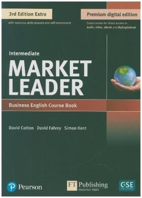 Cotton / Falvey / Kent |  Market Leader 3e Extra Intermediate Student's Book & eBook with Online Practice, Digital Resources & DVD Pack | Buch |  Sack Fachmedien
