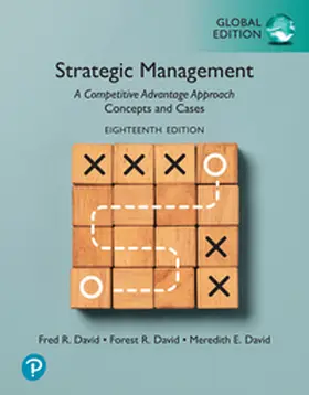 David |  Strategic Management: A Competitive Advantage Approach, Concepts and Cases, Global Edition | Buch |  Sack Fachmedien