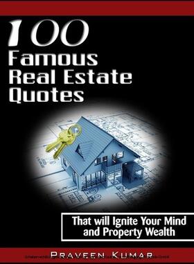 Kumar | 100 Famous Real Estate Quotes | E-Book | sack.de