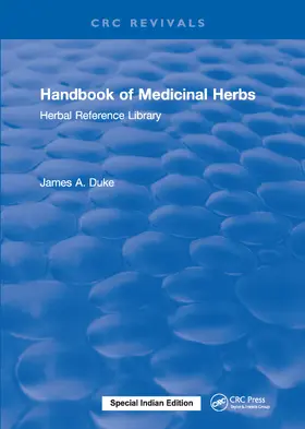 Duke |  Handbook of Medicinal Herbs | Buch |  Sack Fachmedien