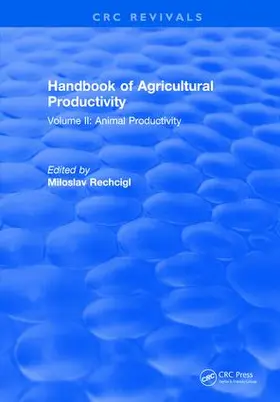 Rechcigl |  Handbook of Agricultural Productivity | Buch |  Sack Fachmedien