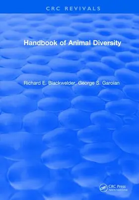 Blackwelder |  Handbook of Animal Diversity | Buch |  Sack Fachmedien