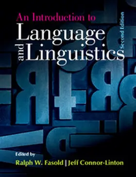 Fasold / Connor-Linton |  An Introduction to Language and Linguistics | eBook | Sack Fachmedien