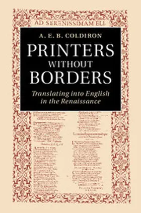Coldiron |  Printers without Borders | eBook | Sack Fachmedien