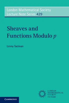Taelman |  Sheaves and Functions Modulo P | Buch |  Sack Fachmedien