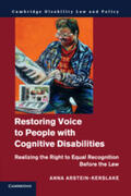 Arstein-Kerslake |  Restoring Voice to People with Cognitive Disabilities | Buch |  Sack Fachmedien