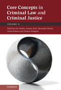 Ambos / Duff / Heinze |  Core Concepts in Criminal Law and Criminal Justice | Buch |  Sack Fachmedien