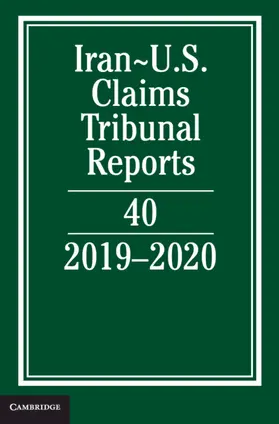 Caplan |  Iran-Us Claims Tribunal Reports: Volume 40 | Buch |  Sack Fachmedien