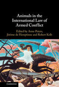 Peters / de Hemptinne / Kolb |  Animals in the International Law of Armed Conflict | Buch |  Sack Fachmedien