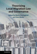 Baumgärtel / Miellet |  Theorizing Local Migration Law and Governance | Buch |  Sack Fachmedien