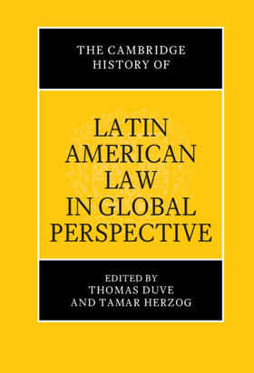 Herzog / Duve |  The Cambridge History of Latin American Law in Global Perspective | Buch |  Sack Fachmedien