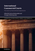 Brekoulakis / Dimitropoulos |  International Commercial Courts | Buch |  Sack Fachmedien