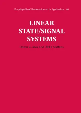 Arov / Staffans |  Linear State/Signal Systems | Buch |  Sack Fachmedien
