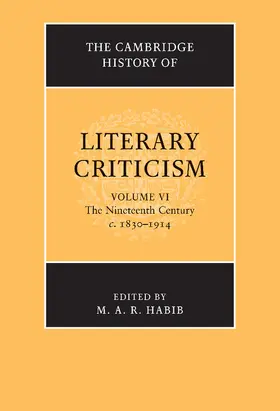 Habib |  The Cambridge History of Literary Criticism | Buch |  Sack Fachmedien