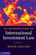 Collins |  An Introduction to International Investment Law | Buch |  Sack Fachmedien