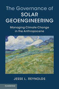 Reynolds |  The Governance of Solar Geoengineering | Buch |  Sack Fachmedien