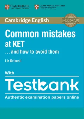 Driscoll |  Common Mistakes at KET... and How to Avoid Them Paperback with Testbank | Buch |  Sack Fachmedien