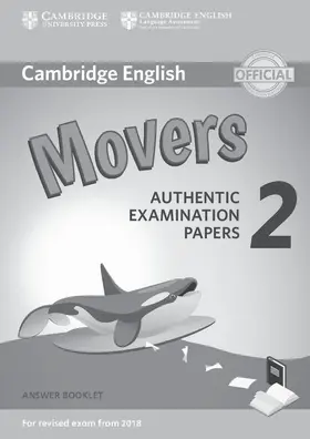 Cambridge English Young Learners 2 for Revised Exam from 2018 Movers Answer Booklet | Buch |  Sack Fachmedien