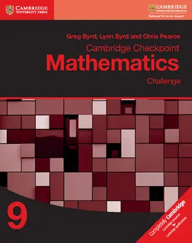 Pearce / Byrd |  Cambridge Checkpoint Mathematics Challenge Workbook 9 | Buch |  Sack Fachmedien