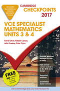 Tynan / Caruso / Dowsey |  Cambridge Checkpoints VCE Specialist Mathematics 2017 and Quiz me More | Buch |  Sack Fachmedien