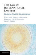 Galán / Werner / de Hoon |  The Law of International Lawyers | Buch |  Sack Fachmedien