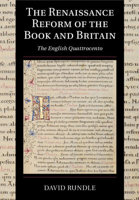 Rundle |  The Renaissance Reform of the Book and Britain | Buch |  Sack Fachmedien