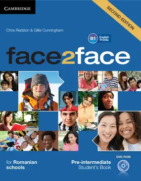 Redston / Cunningham |  face2face Pre-intermediate Student's Book with DVD-ROM Romanian Edition | Buch |  Sack Fachmedien