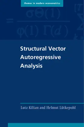 Kilian / Lütkepohl |  Structural Vector Autoregressive Analysis | Buch |  Sack Fachmedien