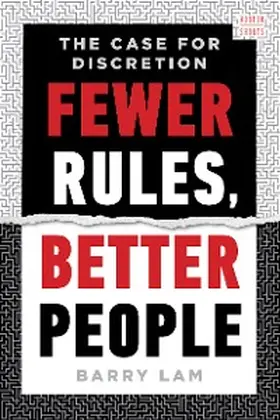 Lam |  Fewer Rules, Better People | eBook | Sack Fachmedien