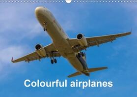 D. | Colourful airplanes (Wall Calendar perpetual DIN A3 Landscape) | Sonstiges | 978-1-325-13930-9 | www.sack.de