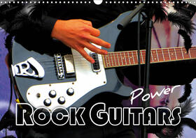 Bleicher |  Rock Guitars Power (Wall Calendar 2021 DIN A3 Landscape) | Sonstiges |  Sack Fachmedien