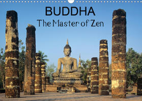 Hellier |  Buddha The Master of Zen (Wall Calendar 2021 DIN A3 Landscape) | Sonstiges |  Sack Fachmedien