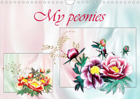 Djeric |  My peonies (Wall Calendar 2021 DIN A4 Landscape) | Sonstiges |  Sack Fachmedien